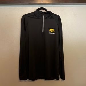 Iowa Hawkeye Under Armour Quarter Zip - Size XL